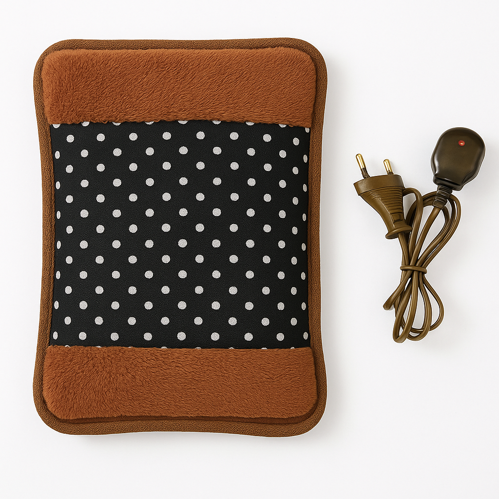 DigiAyurHub Electric Hot Water Bag – Instant Pain Relief Heating Pad for Back, Neck, Shoulder & Cramps